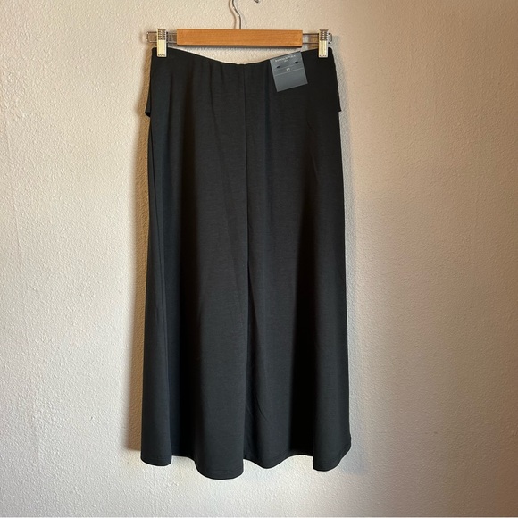 BANANA REPUBLIC | Midi Tie front A-Line Skirt Small Tall NWT - Picture 2 of 5